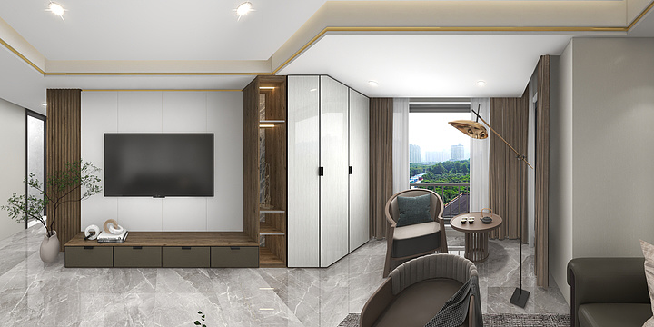 享受幸福1982TORU-碧桂园・河东云著115织锦-装修设计方案