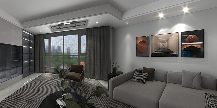 李浩17339687068-置地清苑-装修设计方案