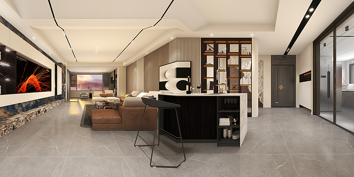 安福-轻奢无主灯-20220802-装修设计方案