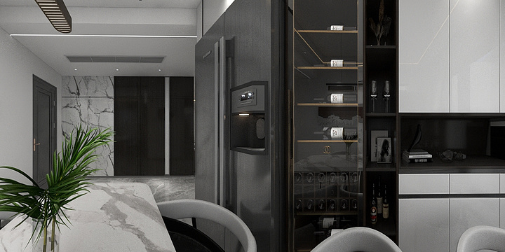 邹慕歆-乾坤豪府-装修设计方案