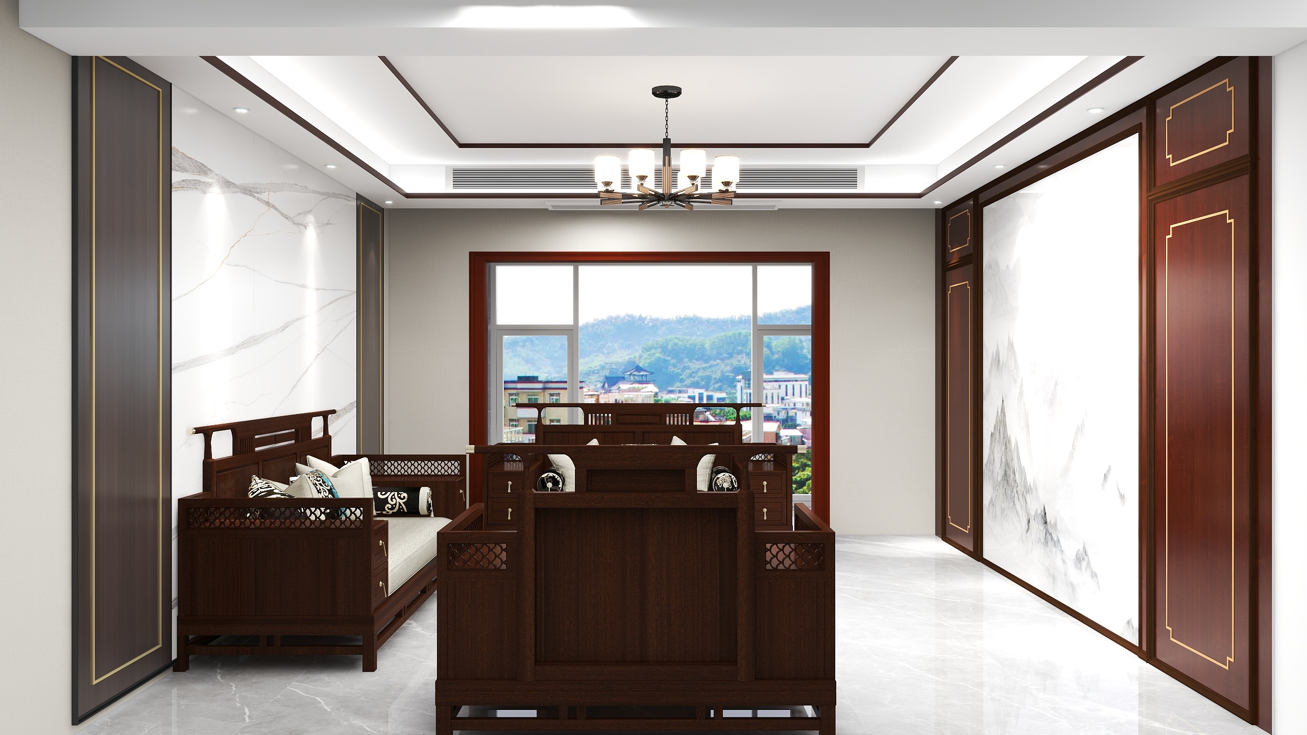 馆陶县名匠装饰-温泉小镇13#12层东.dwg-副本-装修设计方案