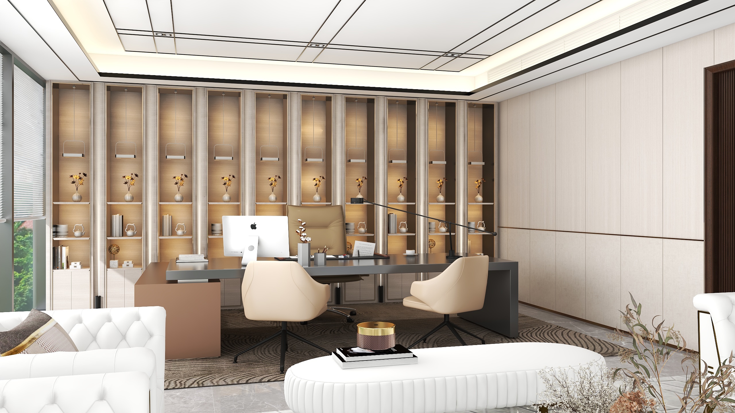 集成墙板工厂直销-办公室-装修设计方案