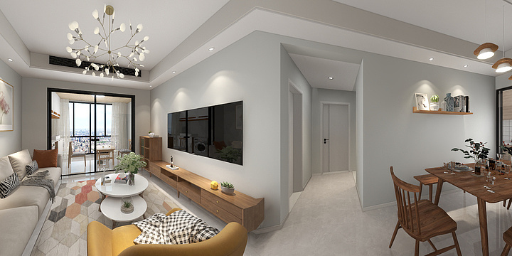 胡柯原创设计-中交景悦5期-装修设计方案