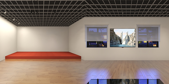 全案设计一Pj-馆前镇畲族展示厅-装修设计方案