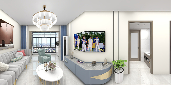 良居装饰设计师-绿地21城吴先生雅居-装修设计方案