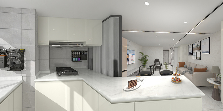 李牧梓-橘子公寓-装修设计方案