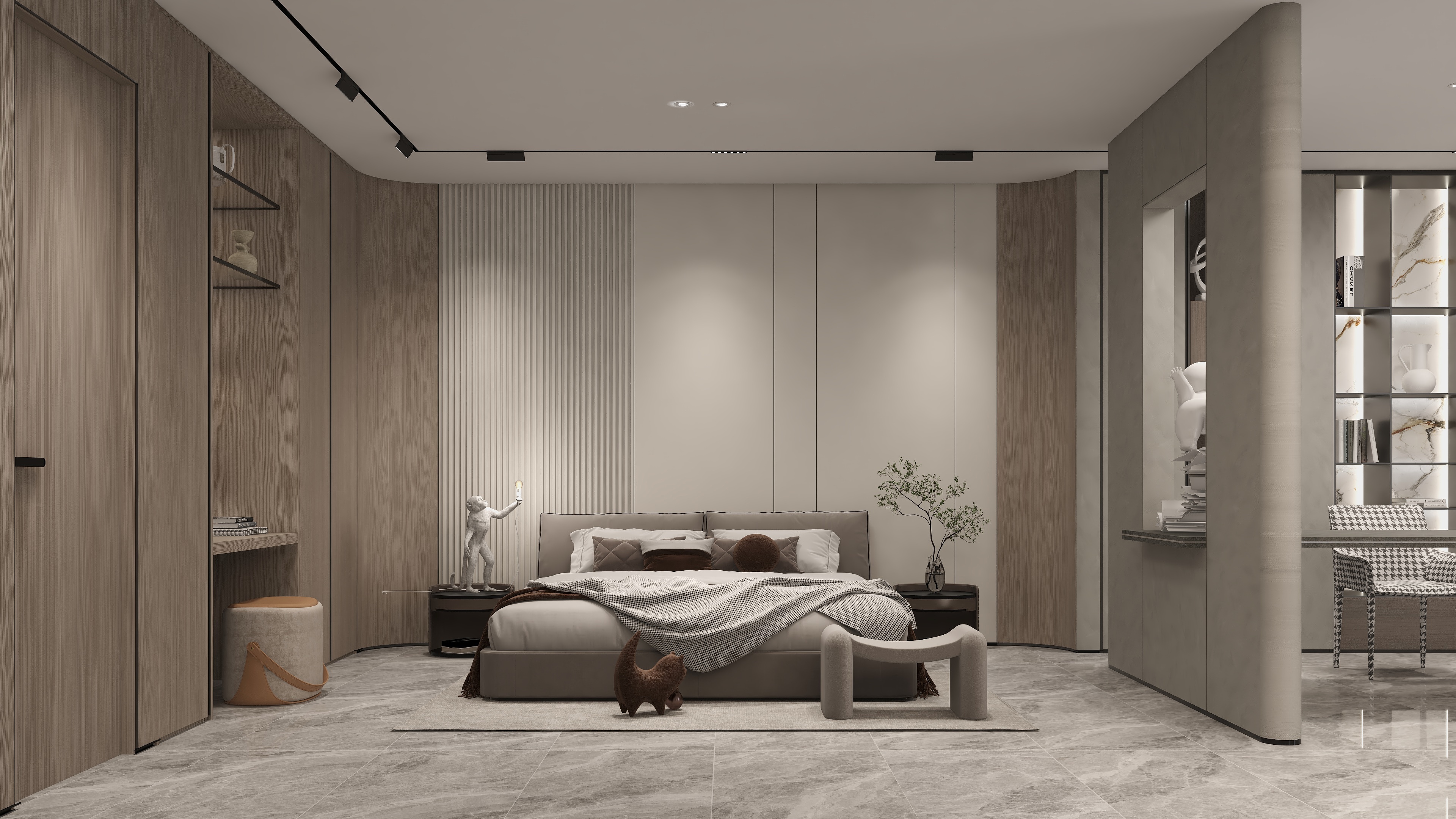 小蕃茄冬至-115㎡轻高定展厅-装修设计方案