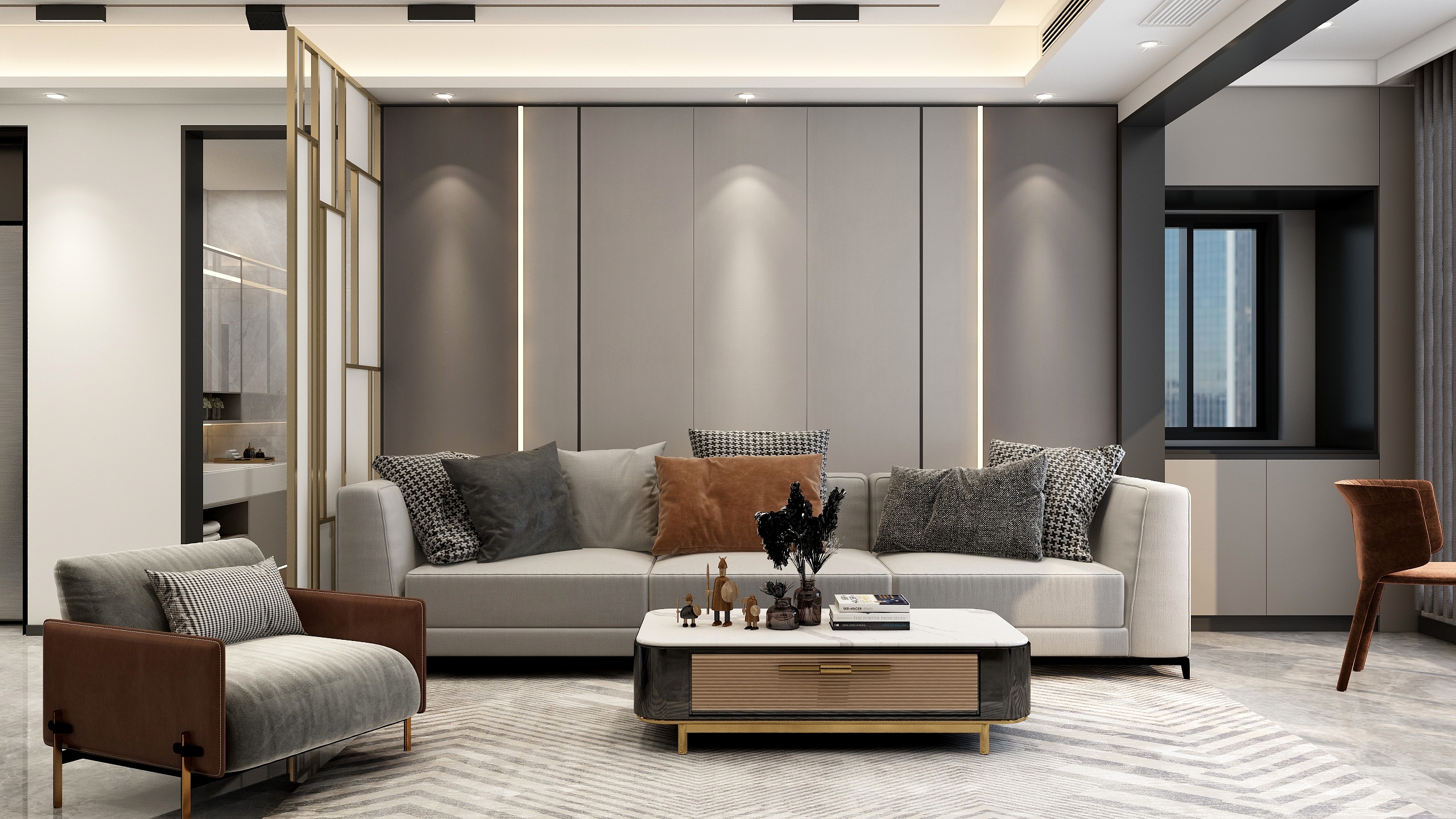 李佳洋-轻奢装修效果图