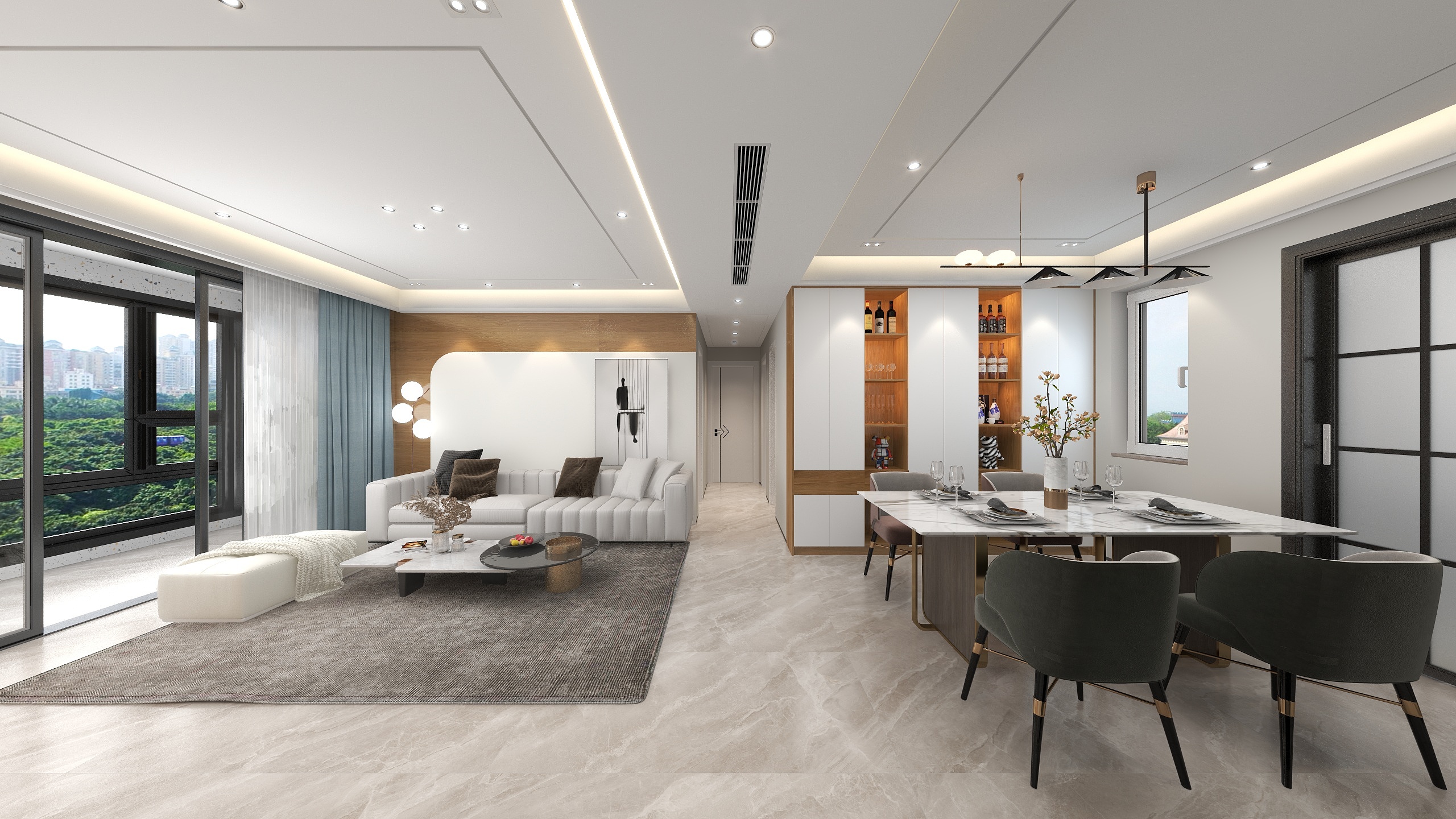 莫画-现代简约-装修设计方案