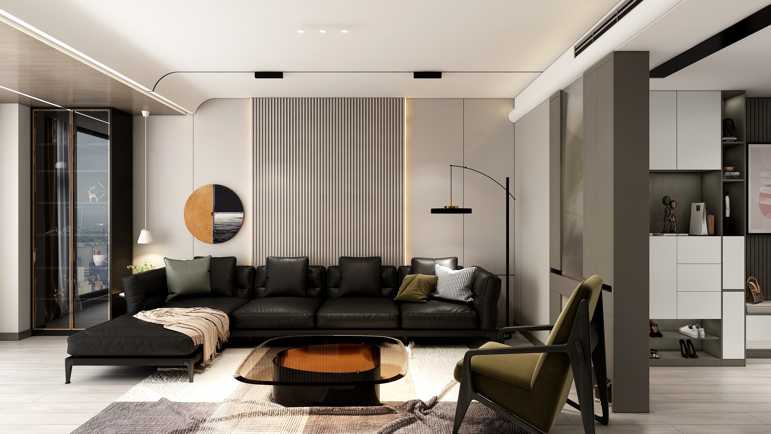 耽美娘-紫罗兰意式轻奢风-装修设计方案