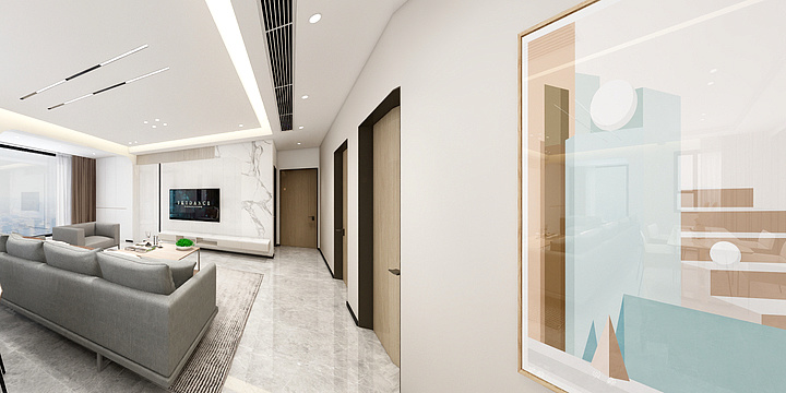 JIM枫设计-三汇四季公园-装修设计方案