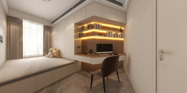 XCSJA-臻创装饰丨鎏金华府-装修设计方案