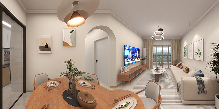 仟帆装饰设计-大都锦城-装修设计方案