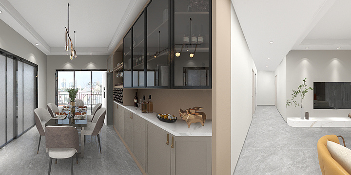 叶海棠-厚街南福苑易先生-装修设计方案