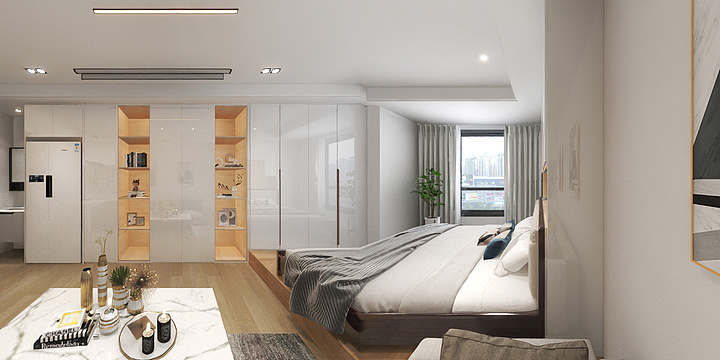 王淋-安徽赫氏设计师学校学生王淋曾来自学村一中-装修设计方案