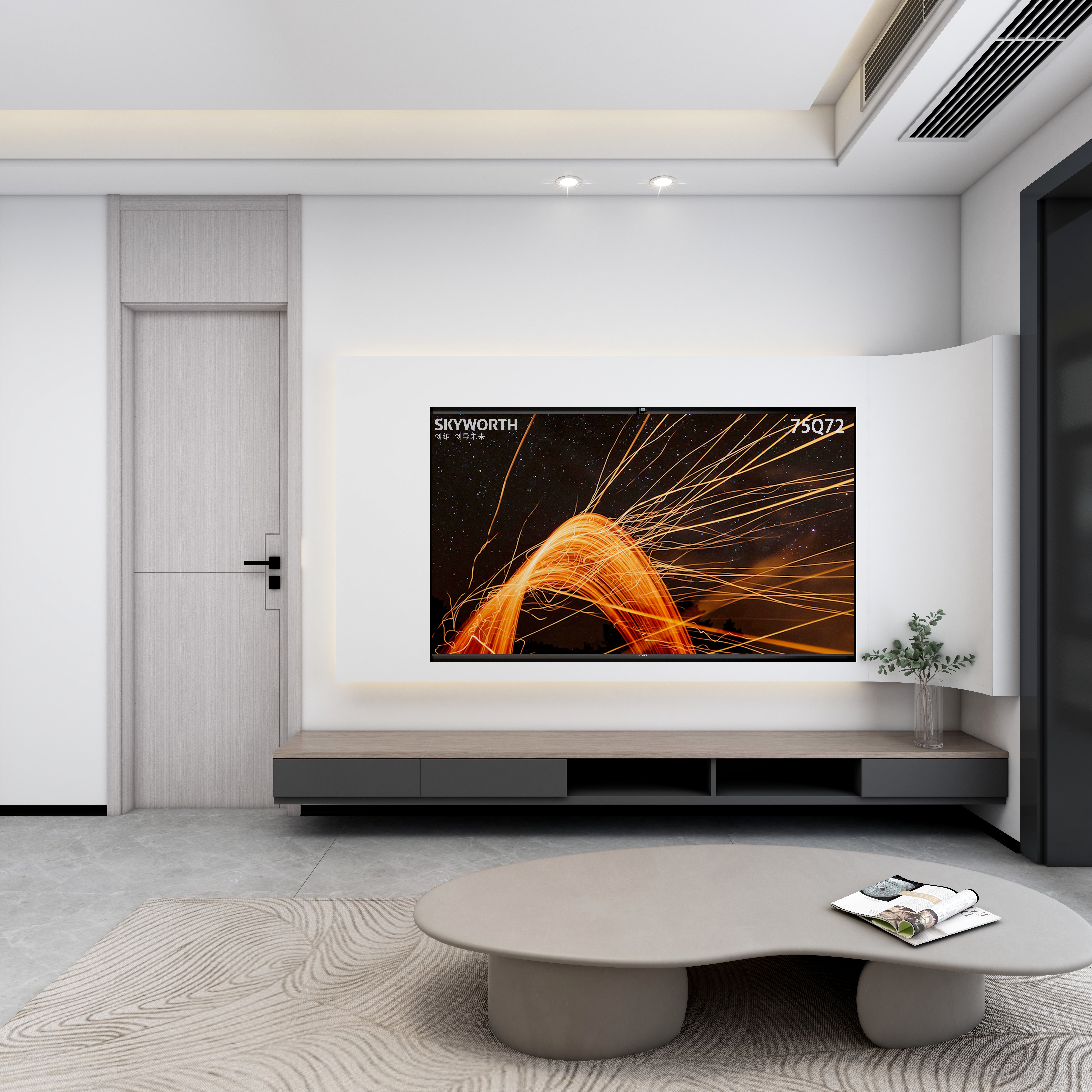 北海装修李工-海兰三房18307792966李工-装修设计方案