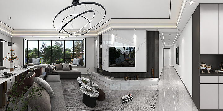 锦锐全屋私人定制rx-铂瑞花园北区3栋1301-装修设计方案