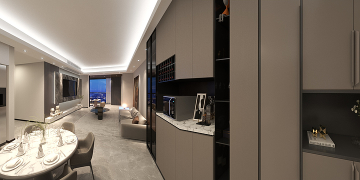 邱子曦-六都景湖时代代28楼麦小姐-装修设计方案