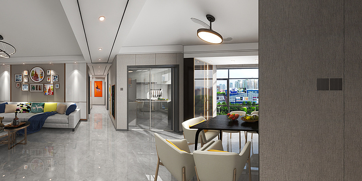 卓善之品-上善上园8-2604现代轻奢-副本-装修设计方案