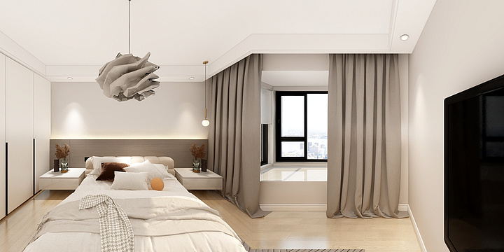 StarLight星光-昆山外滩印象花园4-2201效果-装修设计方案