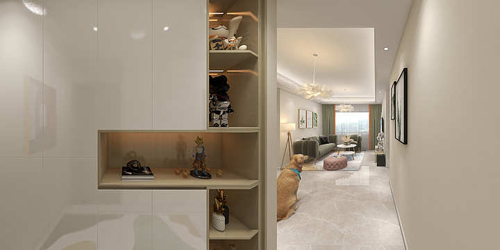 九方凯慕-C户型-63平-装修设计方案