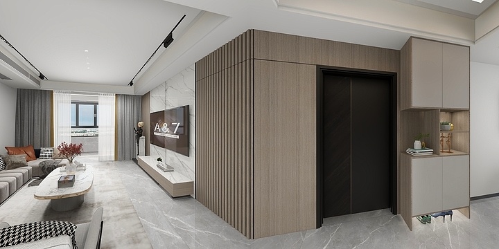 湖州怡居装饰-爱家.柏景湾20-2-1303酷-装修设计方案