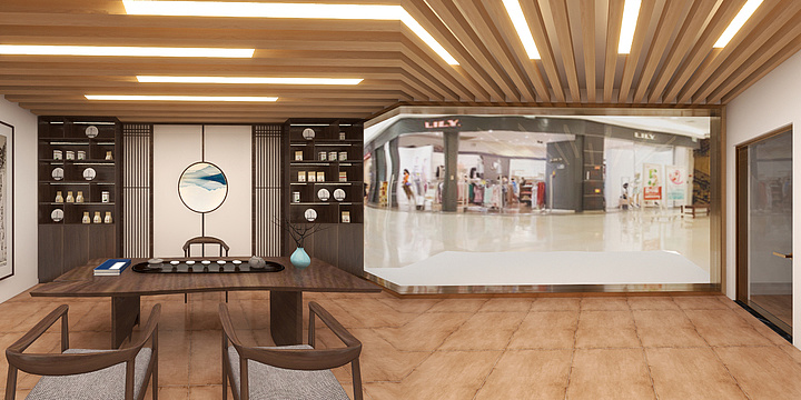 一森整装-森-茶室-装修设计方案