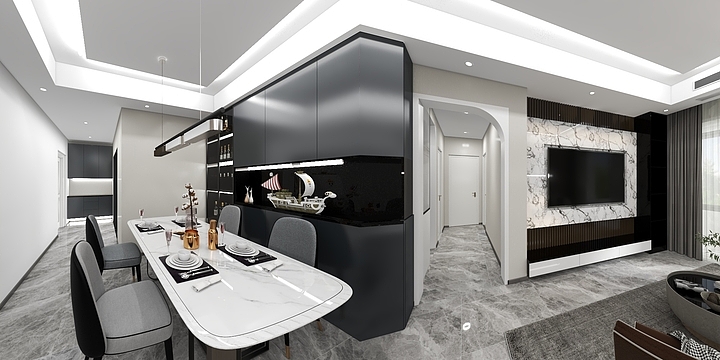 好仁装饰-衡麓花园10栋1701室-装修设计方案