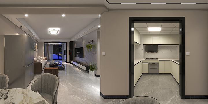 断翅丨灬天使-滨江时代城-装修设计方案