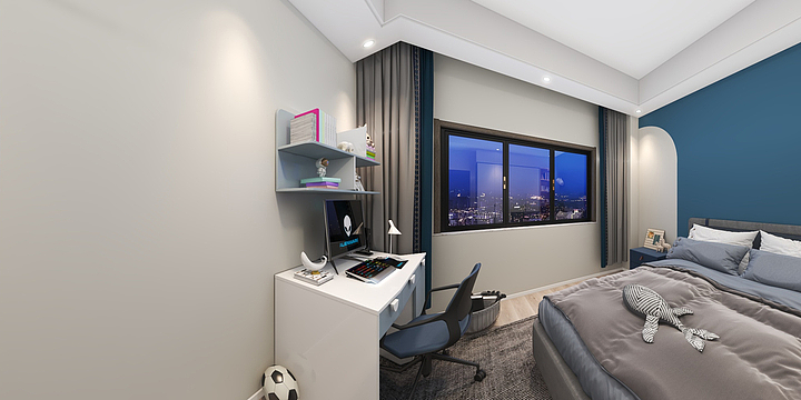 仙人球~-晋江自建房效果图-装修设计方案