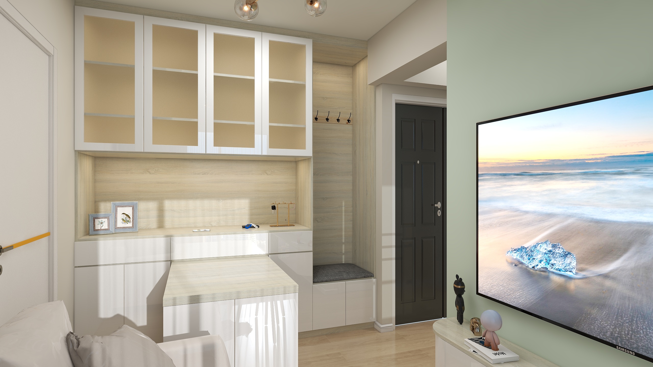 李牧梓-澳门一室一厅小公寓-装修设计方案