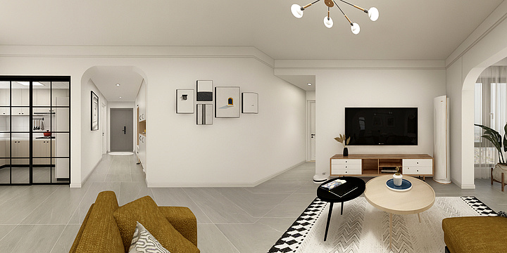 向向要早睡.-光明璟宸苑北欧风格-装修设计方案