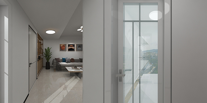 凤明家-阳光1-1-704-装修设计方案