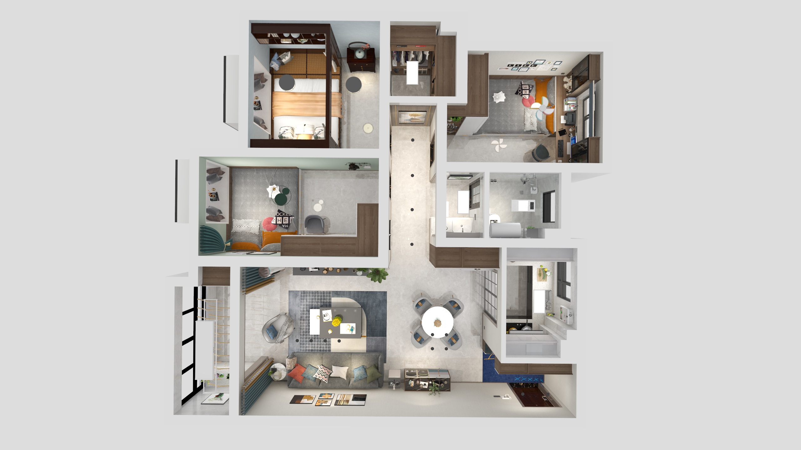 设计师杜忠华-汾孝未来城孙姐-118-2022.8.6-装修设计方案