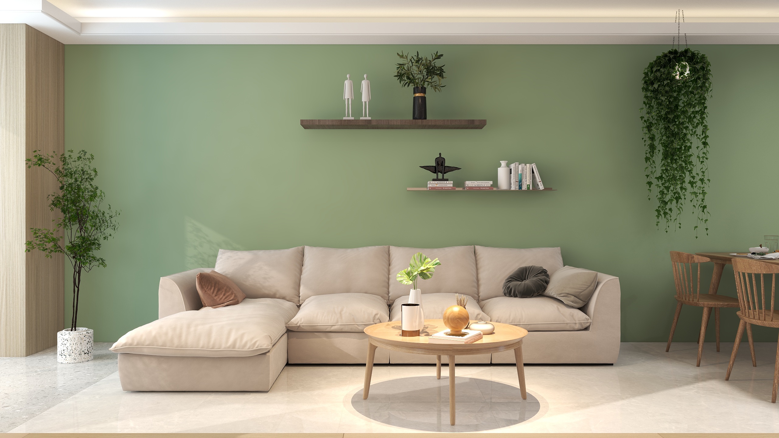 木然家装设计-德信海德公园83.00㎡A2’3室2厅1卫1厨-装修设计方案