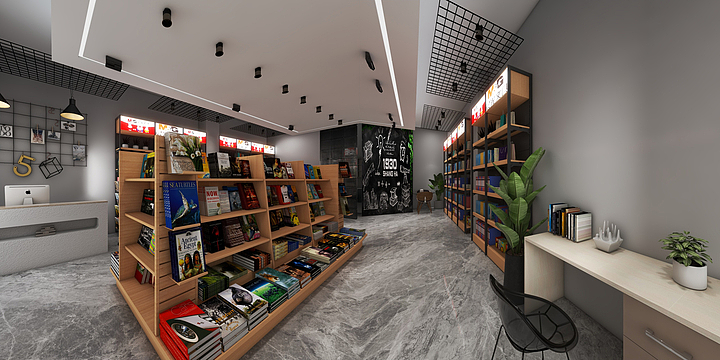 室内设计uUYX-文具店-装修设计方案