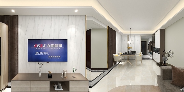 艺卓空间设计-雍景半岛4-1-704-装修设计方案