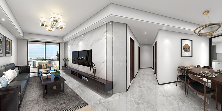 茹国强-1九江信基广场4-1408-装修设计方案