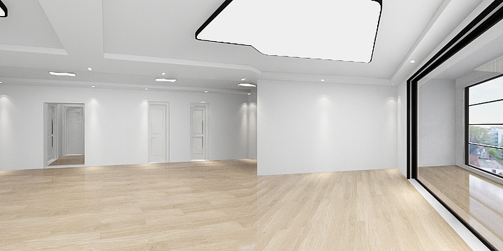 浮尘若梦LYpz-三室两卫吊顶-装修设计方案