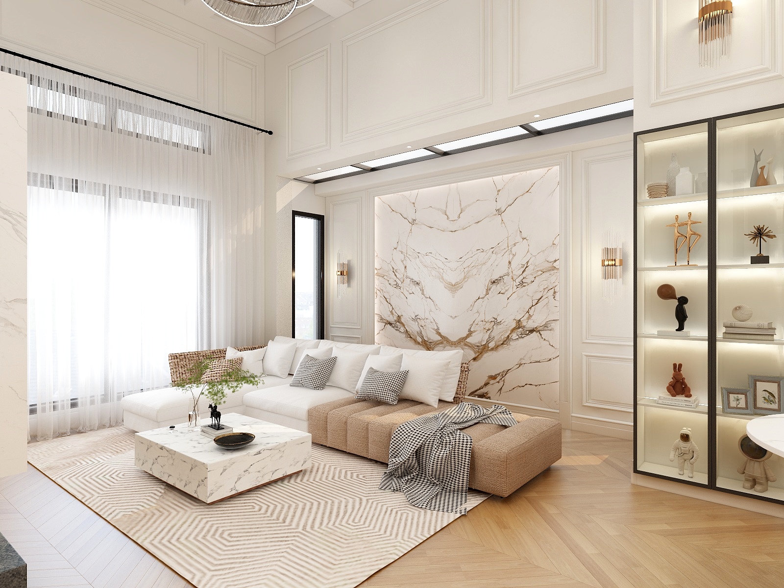 pansey1.1-中科大别墅（简美)-装修设计方案