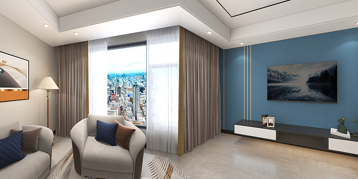 大城小爱空间设计-现代简约-装修设计方案