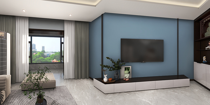 婷婷yes-馨园小区.dwg-装修设计方案