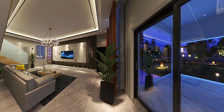 王晨HyHg-艺发长坡岭-装修设计方案