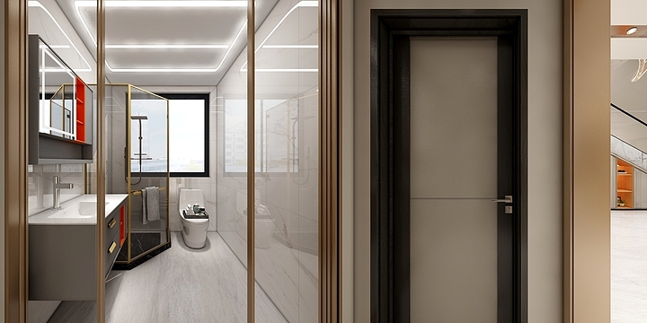 铭舍装饰tiYS-白马寺别墅1稿.dwg-装修设计方案