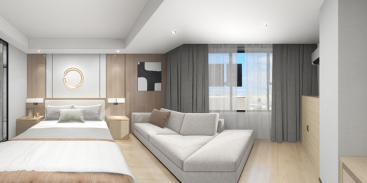 李洋qxxj-酒店改造效果-装修设计方案