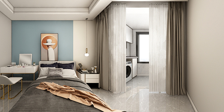 怪阿艳i-观园隆府2-2-902（效果图）-装修设计方案