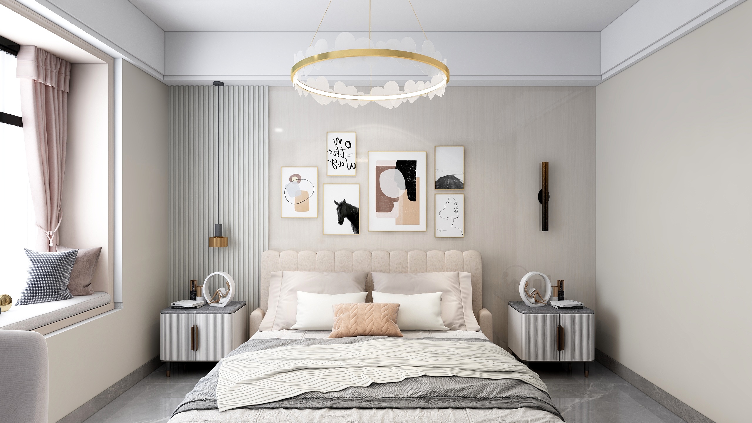 宇尚高端设计落地研发中心-晚安家具-装修设计方案