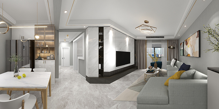 宝鸡市亿米装饰-凤仪-装修设计方案