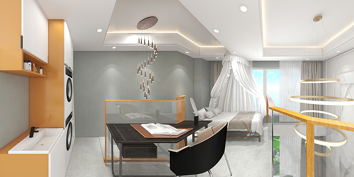 百色大津梁胜姜-金紫荆-星寓 v1.4-装修设计方案