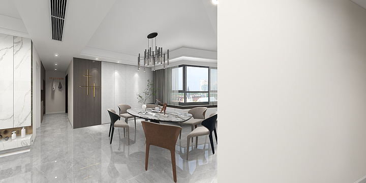 南通设计师杨文韬-和顺园 闻哥 李姐-装修设计方案